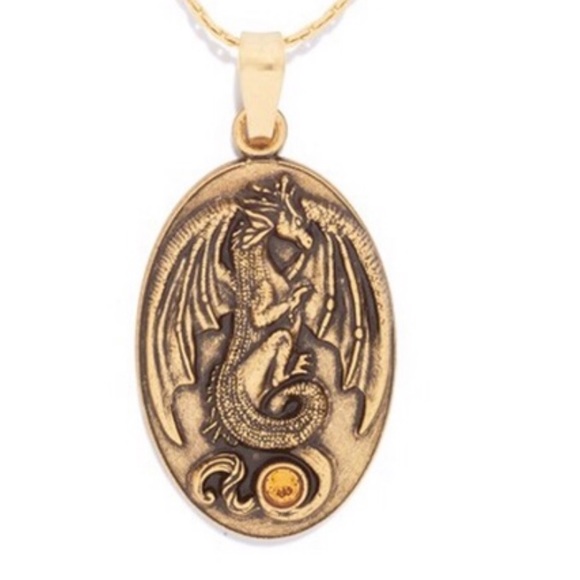 Alex and Ani Dragon Station Pendant Necklace - Picture 2 of 4